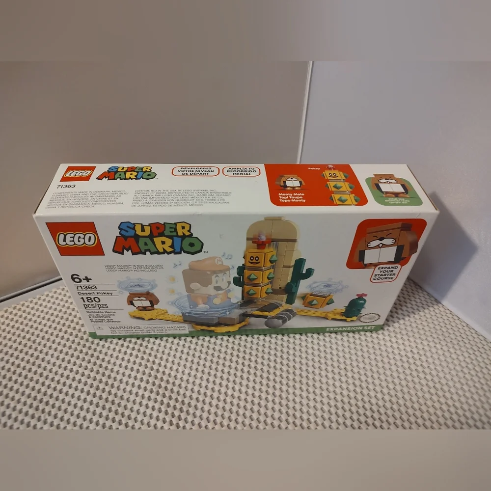 Lego 71363 Super Mario Desert Pokey NWT Building Toy Set